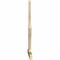 Ekena Millwork Saratoga Rough Sawn Timber Gable Bracket, Douglas Fir, 108"W x 49"H x 2"D x 4"F, 11/12 Pitch GBW108X49X0204SAR00RDF - alternate 5